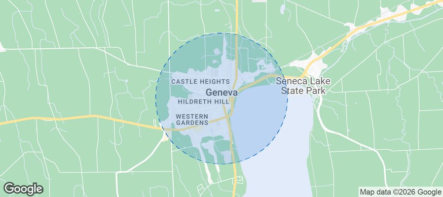Geneva Airbnb map